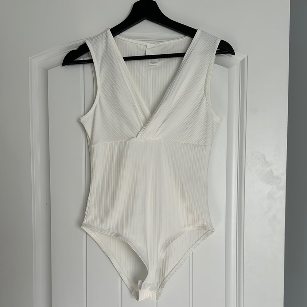 H&M White Bodysuit